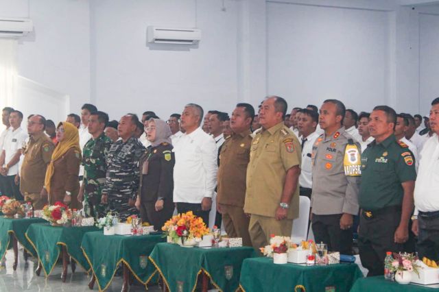 KETUA DPRD ASAHAN IKUTI PELUNCURAN KELEMBAGAAN 80.000 KOPERASI MERAH PUTIH OLEH PRESIDEN PRABOWO